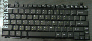 Toshiba Portege P2000 P2010 R100 R111 R500 S100 M500 繁體中文鍵盤