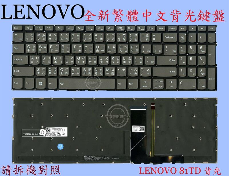 英特奈 聯想 LENOVO IDEAPAD C940-15IRH 筆電鍵盤81TD
