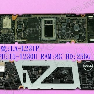 筆電主機板 DELL XPS 13 9315 P153G001 LA-L231P 主機板
