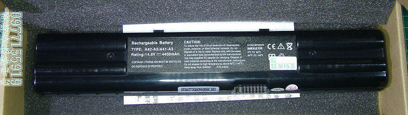 筆電電池 ASUS A42-A3 A42-A6 A41-A3 A41-A6 A3000 A3000E A3000G A3000L A3000N A3500L A38N A3Ac A3E A3Fc A3Fp A3G 8cell 8芯