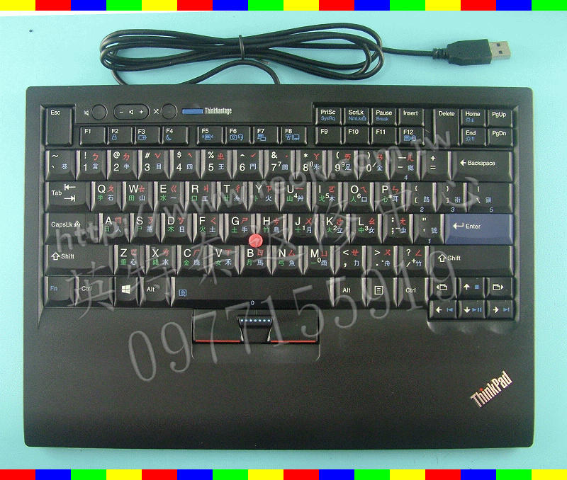 英特奈 IBM LENOVO 聯想 新款外接筆電式鍵盤 SK-8855 SK-8845 SK-8835 繁體中文鍵盤