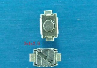 ☆REOK☆ 筆電零件 MP3 平板 SMD 按壓開關 輕觸開關 2P 2腳 型號:4030202P