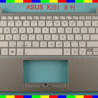 ASUS 華碩 VivoBook S200E Q200E X201A X201E 帶框 帶C殼 原廠 繁體中文筆電鍵盤