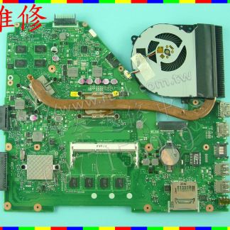 英特奈 ASUS 華碩 X550C 不開機 當機 斷電 自動重開機 不顯示 白屏 故障維修