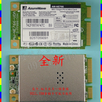 英特奈 300M Azure-Wave AW-NE766 802.11n MINI-PCI-E NB 筆電用 無線網路卡
