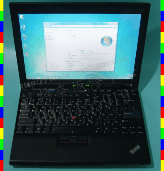 英特奈 IBM ThinkPad X200 輕薄 12.1吋 雙核心筆電 P8600 2.4G 2G Ram 120G