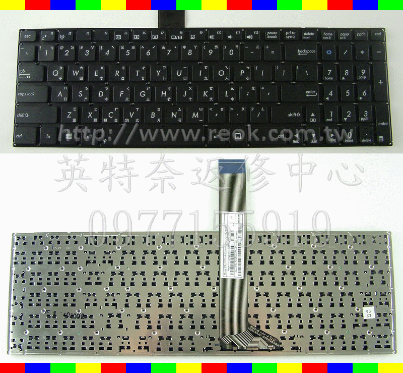 ASUS 華碩K56 K56C K56CA K56CB K56CM A56 A56C A56CM 繁體中文鍵盤 K56