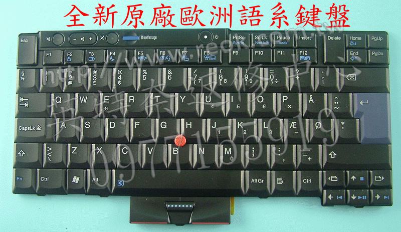 聯想 Lenovo ThinkPad T420i T510 T510i W510 W520 X220S 筆電鍵盤
