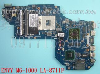 ☆REOK☆ HP 主機板 ENVY M6-1000 HM77 INTEL LA-8711P QCL50