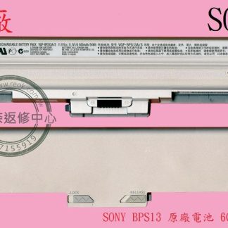 SONY 索尼 VAIO VGN-SR46TD PCG-5S8P BPS21 BPS13A/Q 原廠筆電電池 BPS13