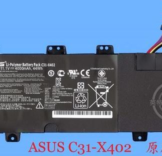 ASUS 華碩VivoBook M500-PU500C M500-PU500CA 原廠筆電電池 C31-X402