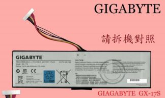 GIGABYTE 技嘉 AOURS X5 V5 X5 V6 X5S V5 筆電電池GX-17S