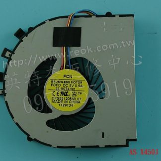 ☆REOK☆ ASUS 華碩 R409J R409JB R409JF 筆電CPU散熱風扇 X450J