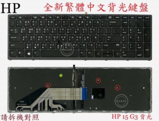 英特奈 HP 惠普 ZBook 15 G3 Hstnn-C87C  背光帶指桿  繁體中文鍵盤