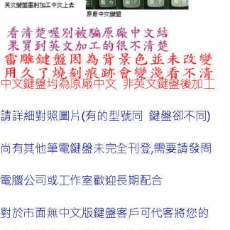英特奈 戴爾 Dell Inspiron 13z 1370 繁體中文鍵盤 1370