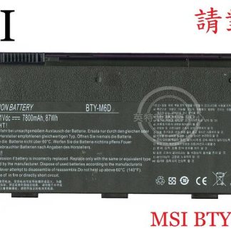 英特奈 微星 MSI GT60 2OJ MS-16F4 GT60 2OK GT60 2OC 筆電電池 BTY-M6D
