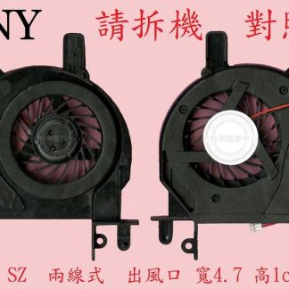 英特奈 索尼 SONY VAIO PCG-6LAP VGN-SZ476N SZ 筆電散熱風扇