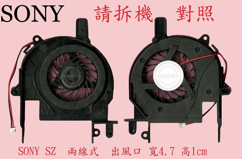 英特奈 索尼 SONY VAIO PCG-6LAP VGN-SZ476N SZ 筆電散熱風扇