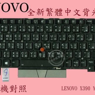 英特奈 Lenovo 聯想 ThinkPad X395 YOGA 繁體中文背光鍵盤 X390YOGA