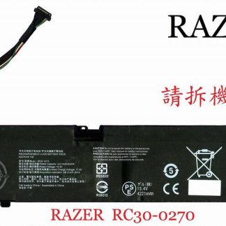RAZER 雷蛇 RZ09-0270 RZ09-02705E75 RZ09-0275E76 筆電電池 RC30-0270