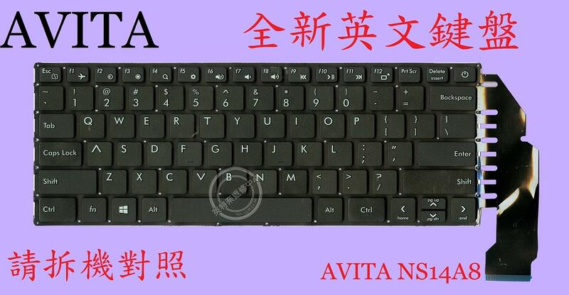 英特奈 AVITA NS14A8 筆電鍵盤