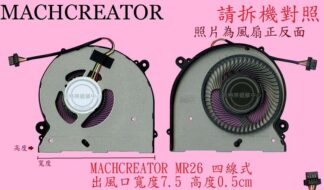 機械師 MACHCREATOR MR26 RR36 喜傑獅 CJSCOPE FORGE 15T 筆電風扇
