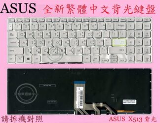 ASUS 華碩X513IA X513UA A513E K513E S513E D513i 背光繁體中文鍵盤X513