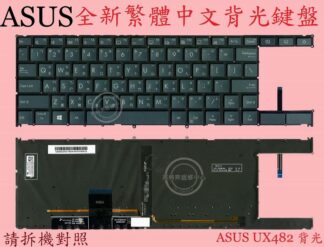 ASUS 華碩 ZenBook UX482 UX482E UX482EA UX482F UX482FD 繁體中文鍵盤