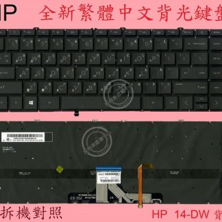 HP惠普TPN-I137 14-DW0059TU 14-DW0336NG 14-DW0001NC繁體中文鍵盤14-DW