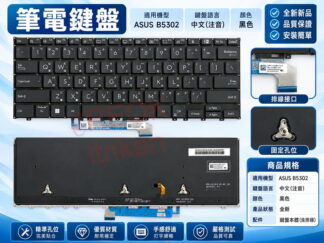 ASUS ExpertBook B5 B5302C CEA FEA CBA FBA CVA FVA 筆電中文背光鍵盤